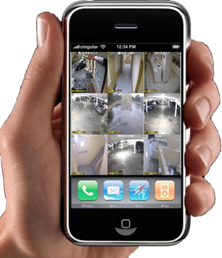 Home CCTV Viewing on Mobile